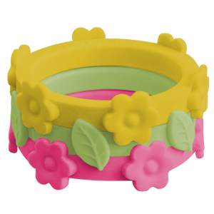 Bundle Country Fair Flower Flowers Hibiscus Leaf Limon Nestable Ring Sunflower Silicone Ring