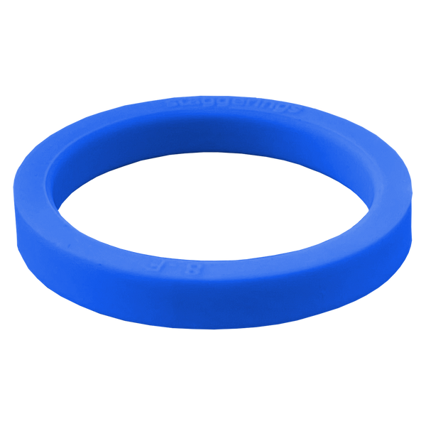 Harmony End Cap harmony Ring Royal-Blue Stackable Silicone Ring