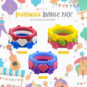 Bundle Pack Country Fair Cupcake Nestable Saratoga Silicone Ring