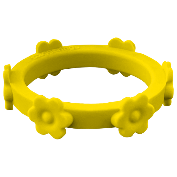 Sunflower Yellow Flower Silicone Ring